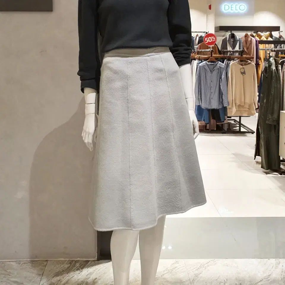 デコ DECO カシミアウール ハンドメイドスカート 55