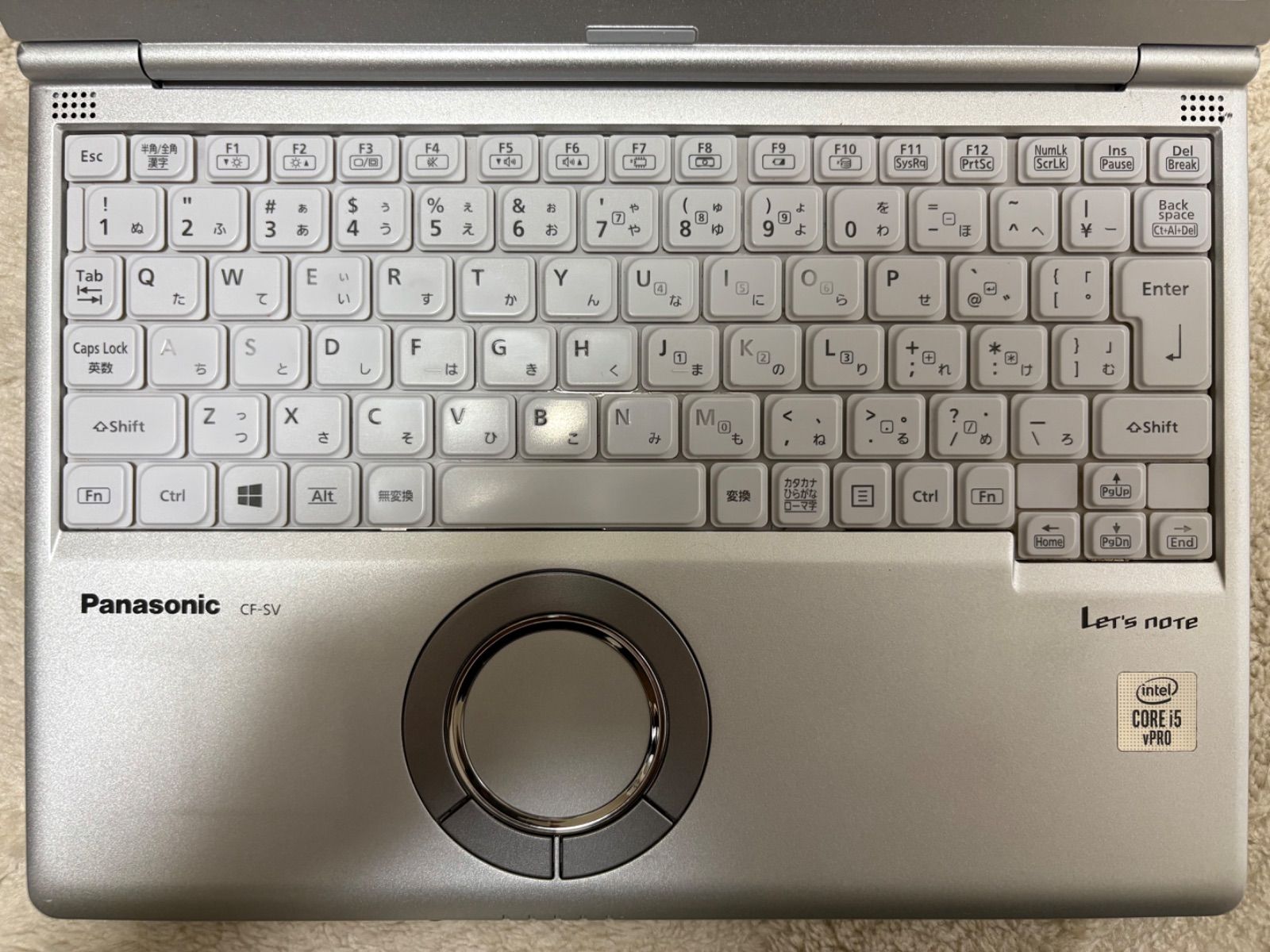 レッツノートCF-SV9/i5/8G/SSD 256G/DVD② 1160時間 美品！ Panasonic