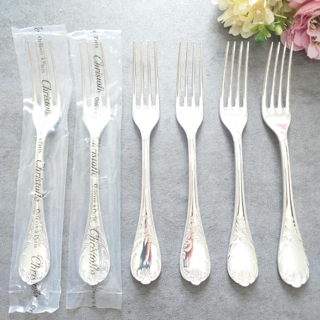 クリストフル マルリー デザートフォーク 未開封含む 6点