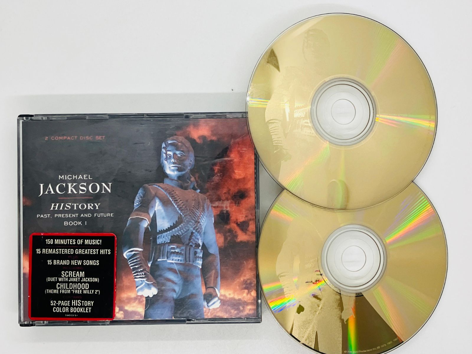 GOLD2CD MICHAEL JACKSON HISTORY past present and future / マイケル