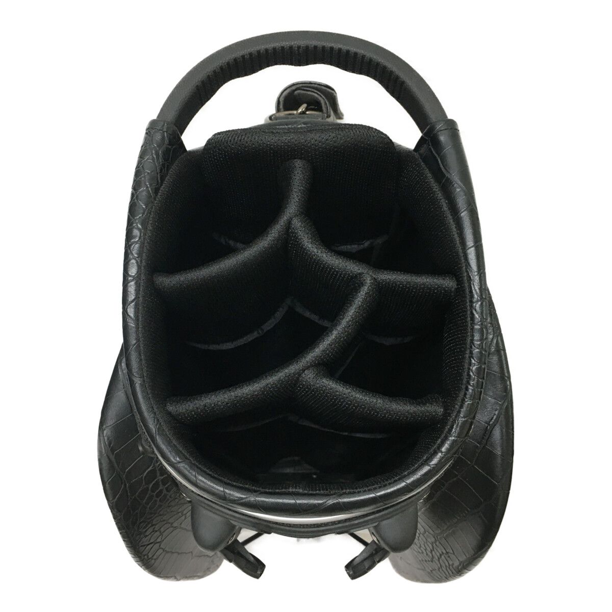限定✨タイトリスト VOKEI DESIGN クロコ型押し 切替 キャディバッグ 極美品 クロコ型押し Titleist タイトリスト VOKEI DESIGN