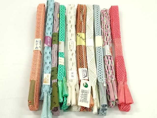 平和屋本店 夏物 和装小物 帯締め10本セット CXAA0378s5