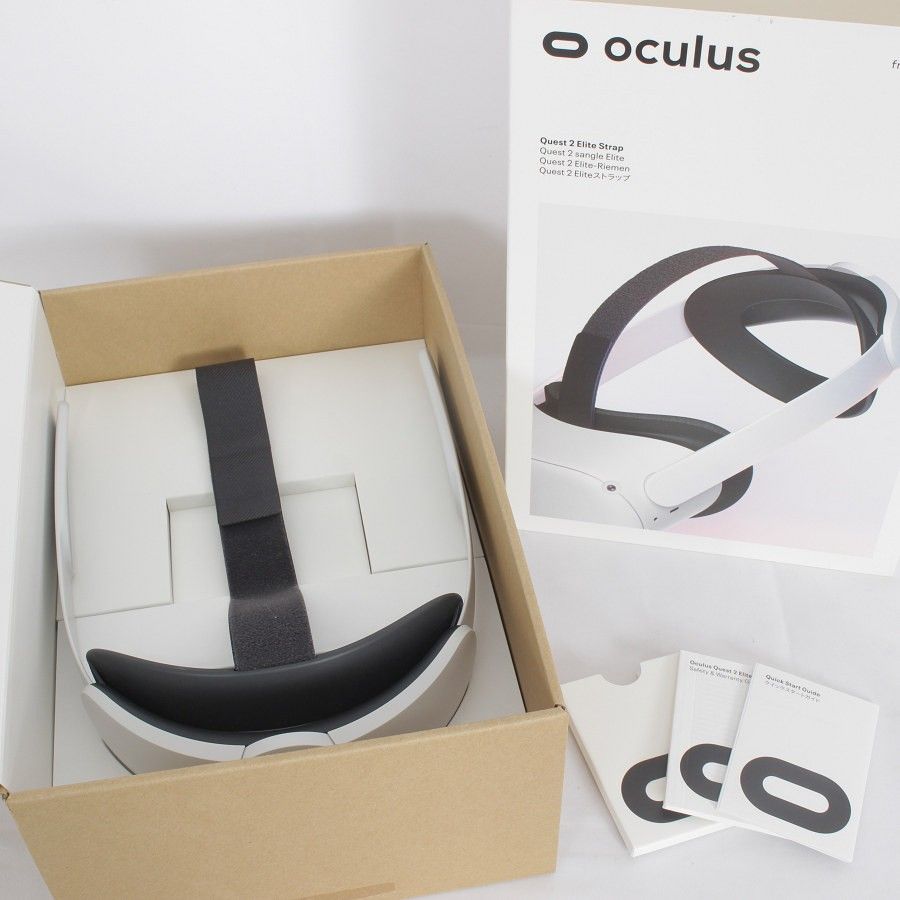 【美品】Oculus Quest 2 Eliteストラップ オキュラスクエスト VR メタ Meta 本体