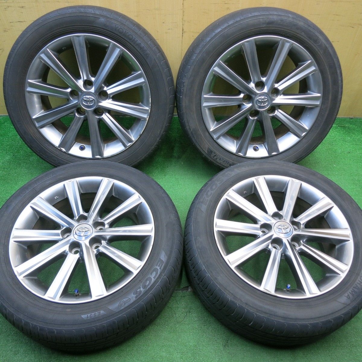 4本価格 トヨタ カムリ 純正 215|55R17 ヨコハマ エコス ES31 17インチ PCD114.3|5H 5042303NJノ