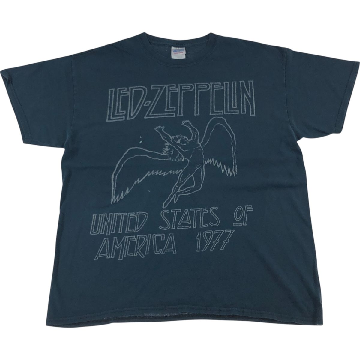 古着 ギルダン GILDAN LED ZEPPELIN レッドツェッペリン バンドTシャツ バンT メンズL相当|eaa541647