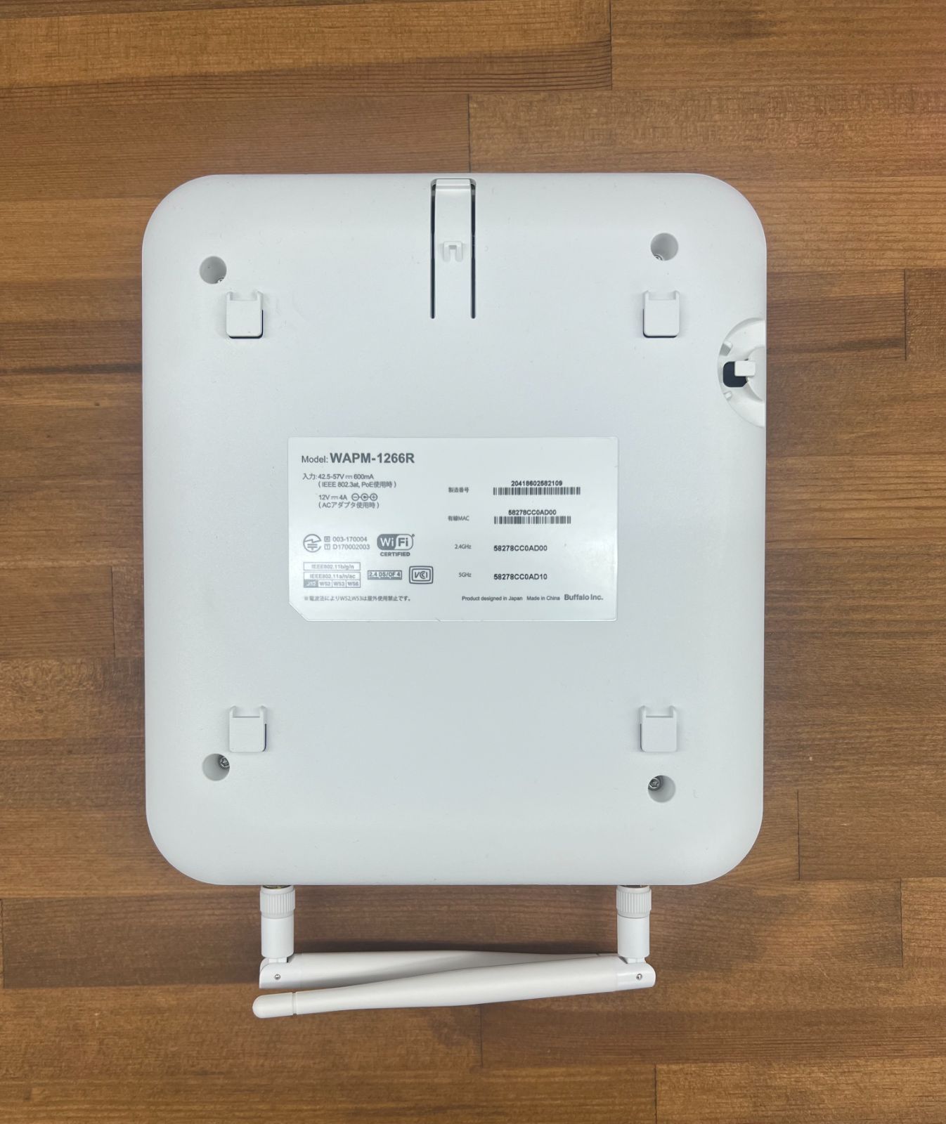 BUFFALO WAPM-1266R 無線LANアクセスポイント 4