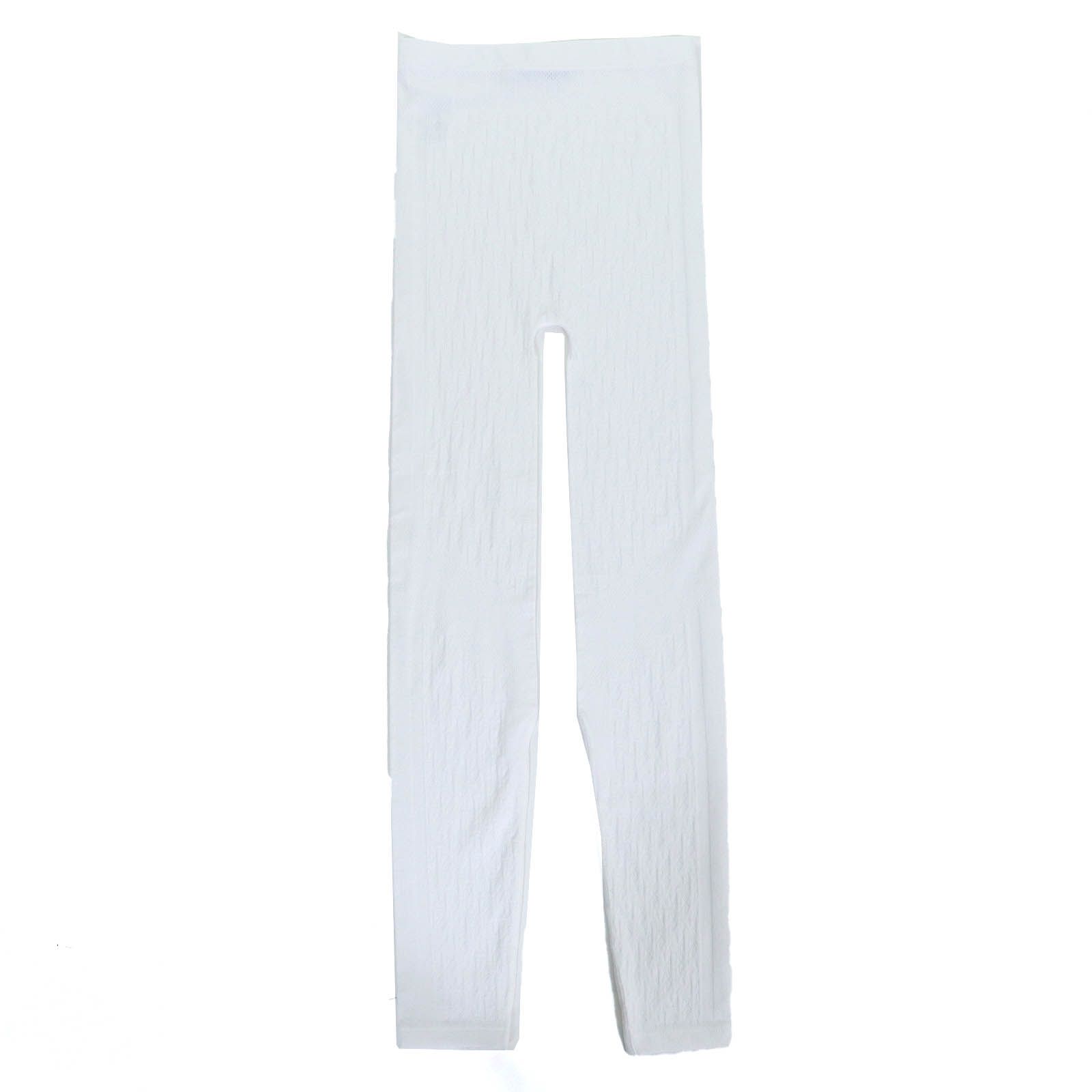 △Christian Dior クリスチャンディオール 214P03AM807 総織柄デザイン レギンス スパッツ ホワイト M イタリア製 レディース