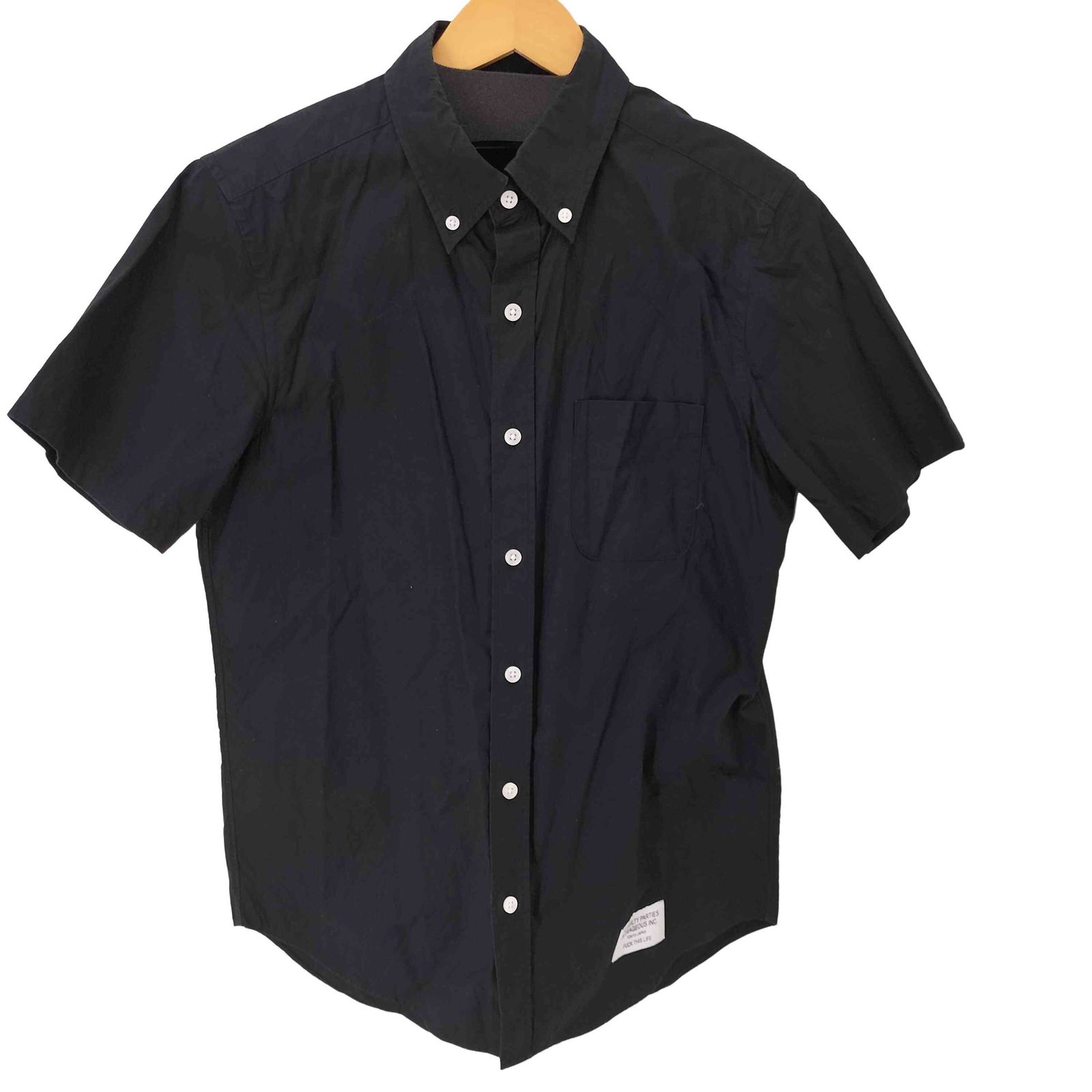 ワコマリア WACKO MARIA BD S/S フロントポケットコットンシャツ メンズ JPN：M 