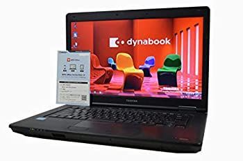 【中古】 ノートパソコン TOSHIBA dynabook Satellite B552 第3世代 Core i5 3320M HD 15.6インチ 4GB 320GB DVDマルチ Windows 7