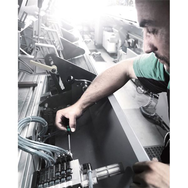 WERA ヴェラ 6本組 精密用 プラス マイナス ドライバーセット ラック付 118154 工具 ツール DIY 作業工具 道具 HRDEVELOPMENT_JP