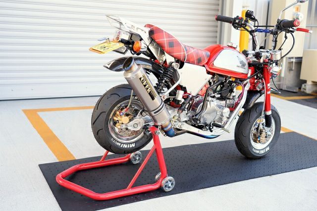 新バージョン モンキー リヤメンテナンススタンド ノーマル青 新