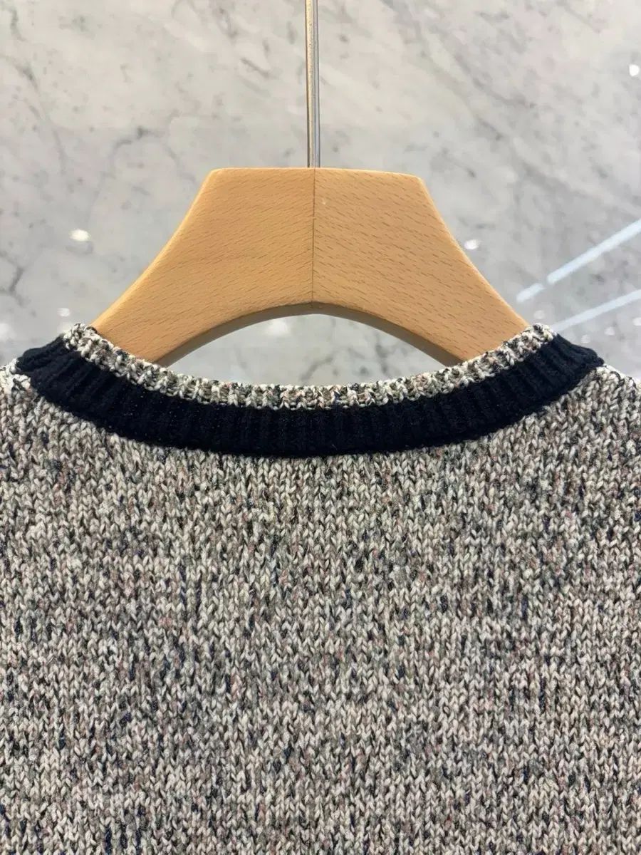 ぼかし ニットベスト