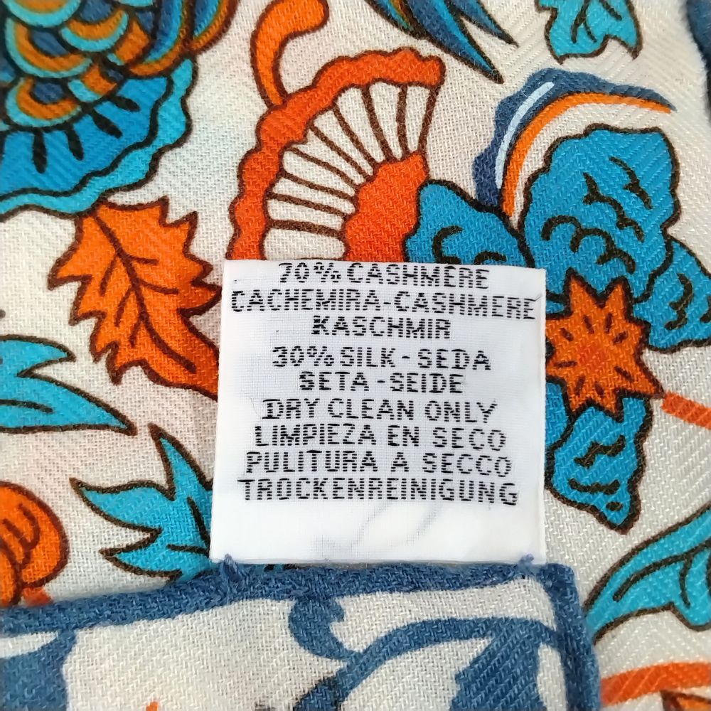 エルメス(HERMES) カシミアシルク140 マハラニの庭 エルメス(HERMES) カシミアシルク140 マハラニの庭 - メルカリ