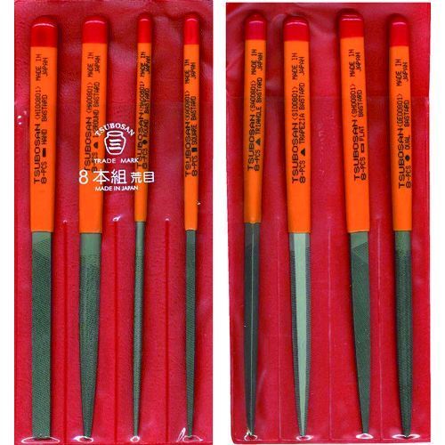 7営業日以内発送 ツボサン TSUBOSAN ST008-01 組ヤスリセット８本組 荒目 ST00801 沖縄離島販売不可