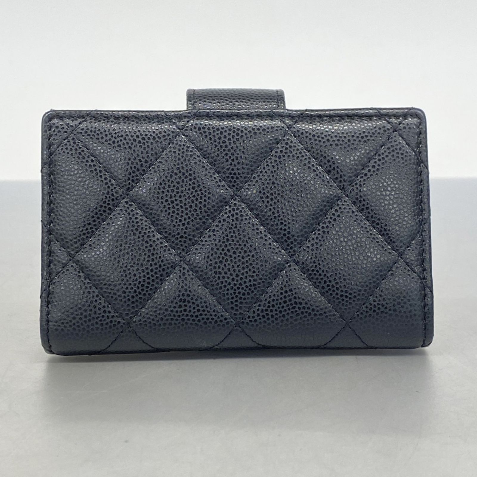 【CHANEL】シャネル キャビアスキン 黒 カードケース 名刺入れ 楽天市場】CHANEL シャネル 名刺入れブラックキャビアスキン