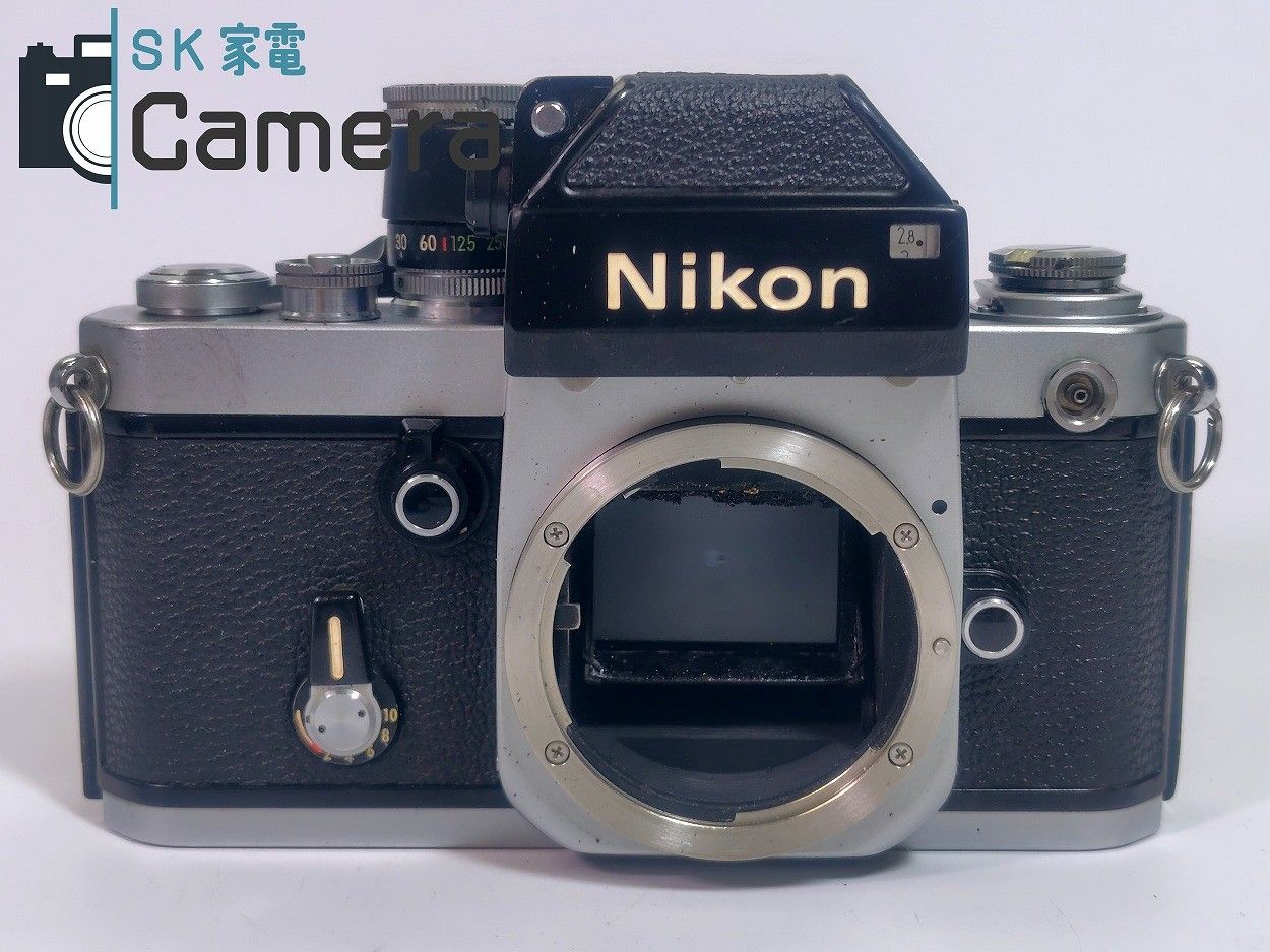 シャッター完動】Nikon F フォトミックファインダー付シルバー244186