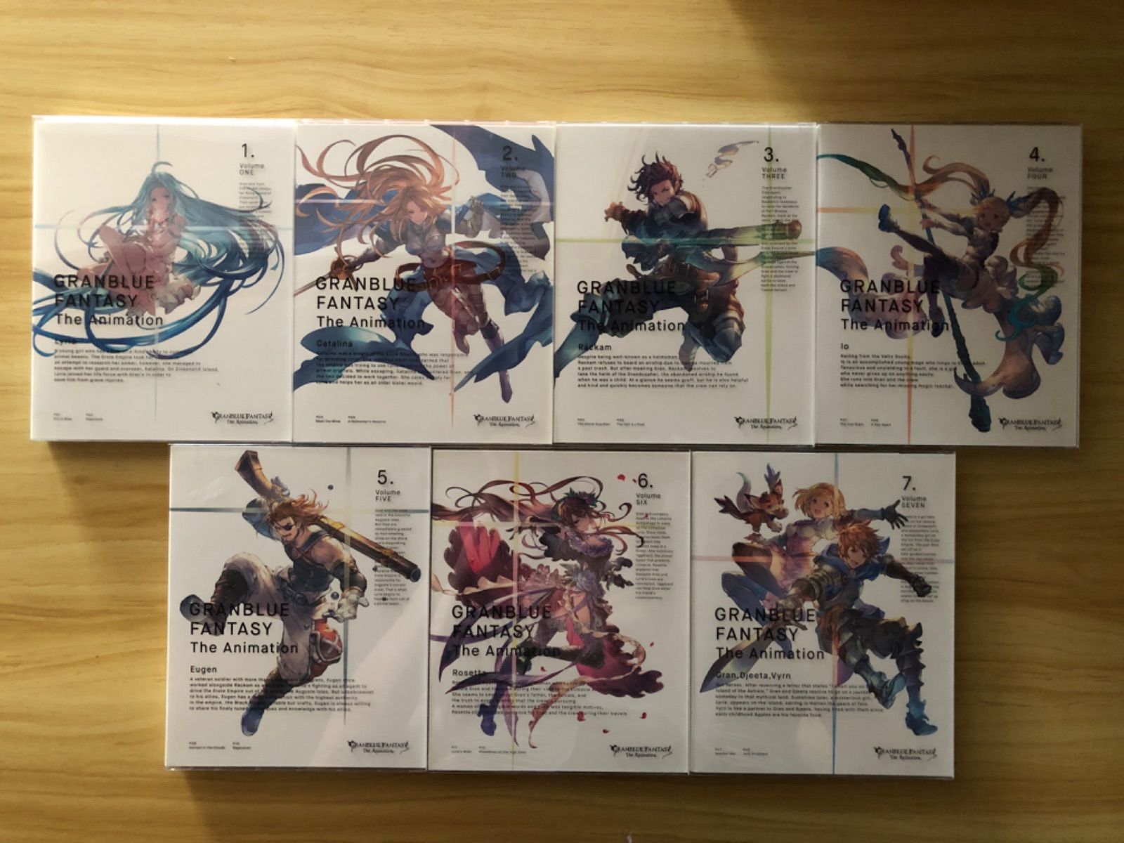 グランブルーファンタジー　DVD Blue-ray 全7巻フルコンプリートセット Amazon.co.jp: GRANBLUE FANTASY The Animation 全7巻セット