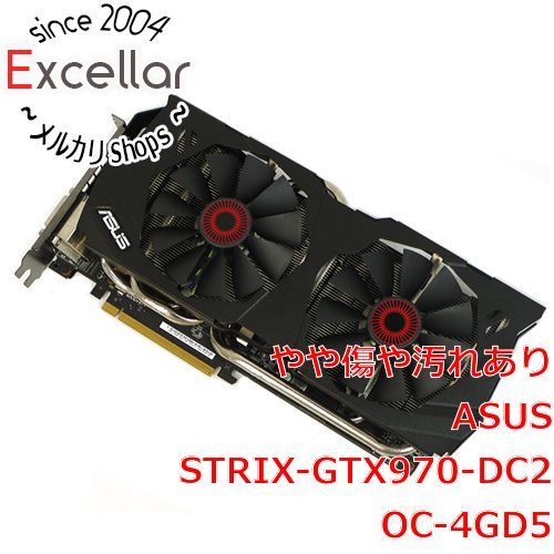 bn:3] ASUS製グラボ STRIX-GTX970-DC2OC-4GD5 PCIExp 4GB - メルカリ