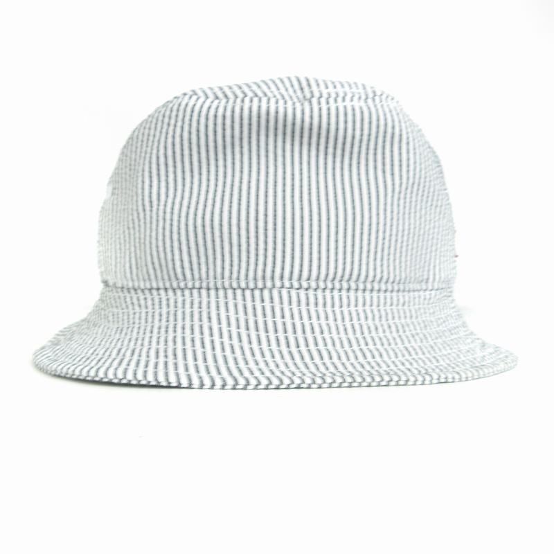 BRIEFING MS STRIPE HAT ホワイト MEN'S STRIPE HAT（メンズストライプハット（帽子