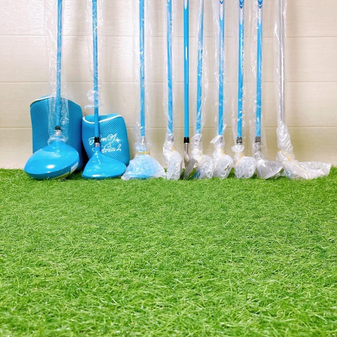 M4 レフティー初心者オススメ ゴルフクラブセット レディース左利き