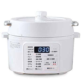 生活家電 【】 アイリスオーヤマ 電気圧力鍋 圧力鍋 2.2L 2WAYタイプ 