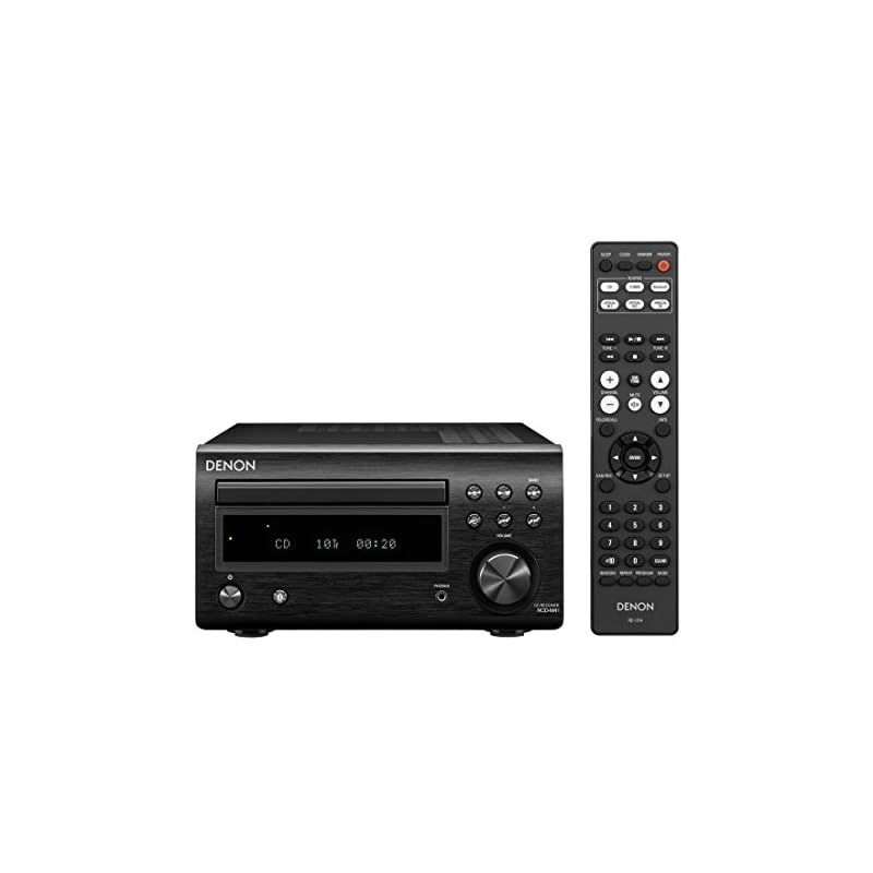 デノン Denon RCD-M41 ワイドFM AM/FMラジオチューナー ディスクリートアンプ搭載 BluetoothR対応 CDレシーバー  ブラック RCD-M41K 1 - メルカリ