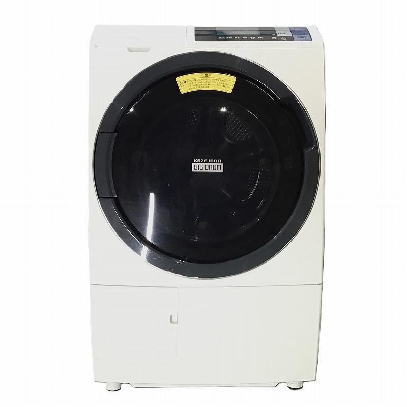 ☆ジモティ割あり☆ HITACHI ドラム式洗濯乾燥機 BD-SG100BL 10/6㎏ 17