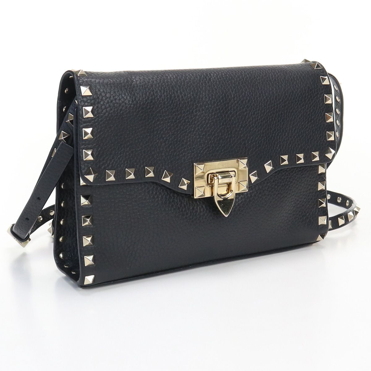Valentino ヴァレンティノ ロックスタッズ ショルダーバッグ 斜め掛け