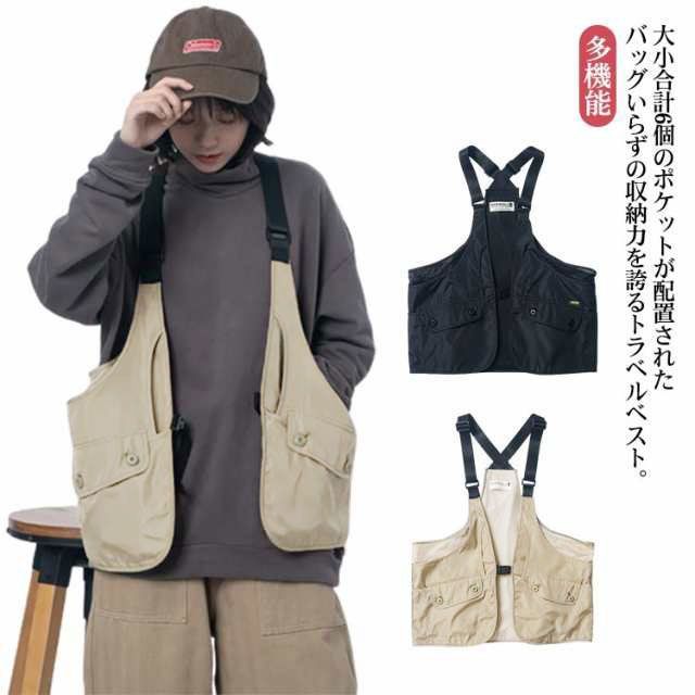 フレッシュサービス　ミリタリーフィッシングベスト フィッシングベスト 多ポケット ミリタリー ベスト マルチ