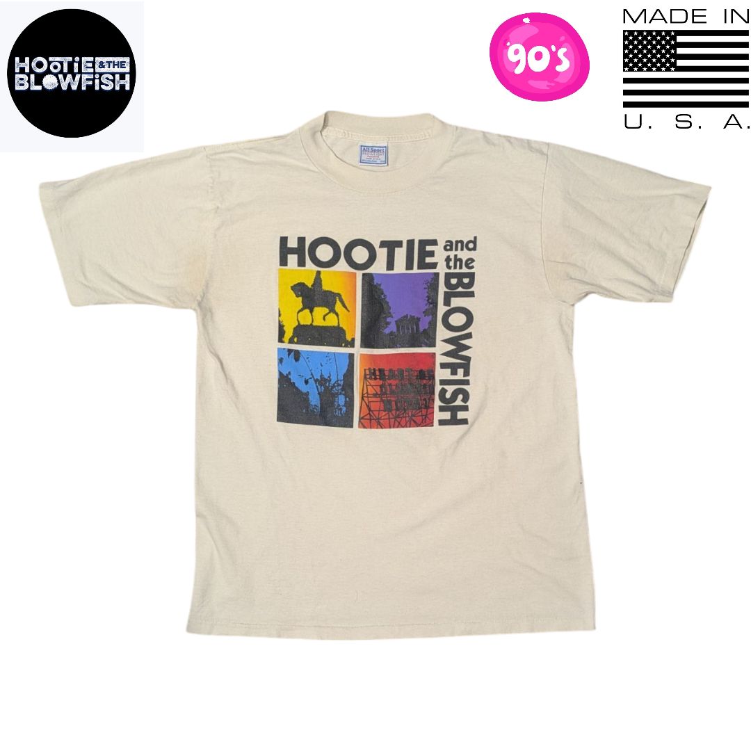 95 Hootie u0026 the Blowfish USA製 ホワイト Tシャツ