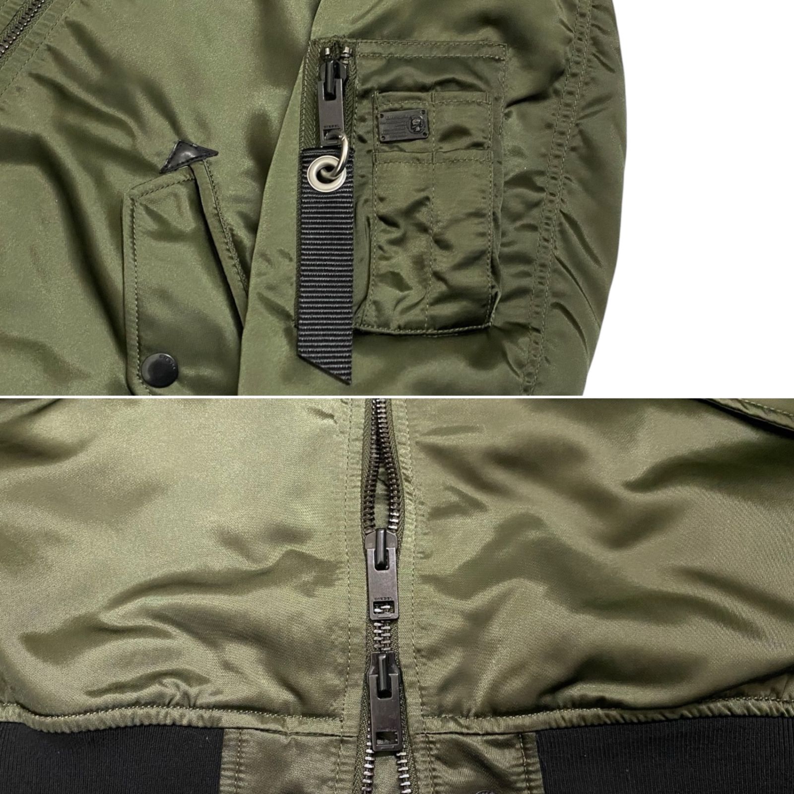 DIESEL (ディーゼル) MA-1 J-QUEST JACKET フライトジャケット 