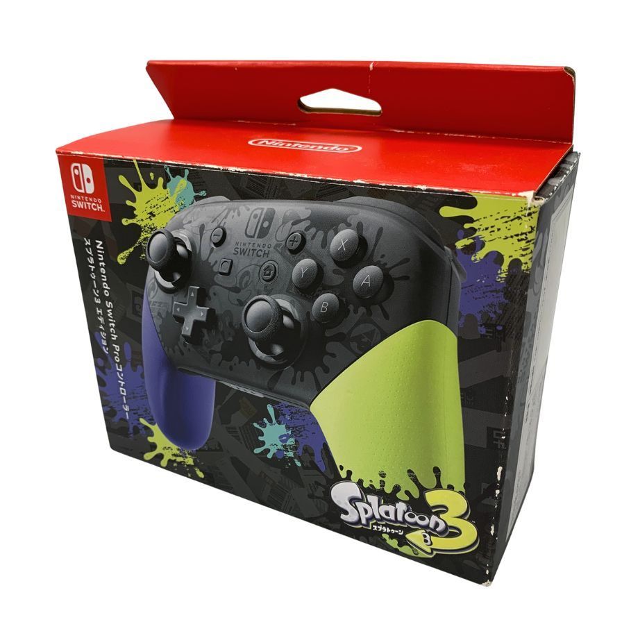 Nintendo Switch - 【新品】スプラトゥーン3 プロコン　アミーボ７点セット　まとめ売り Amazon.com: Nintendo Official Switch: Pro Controller