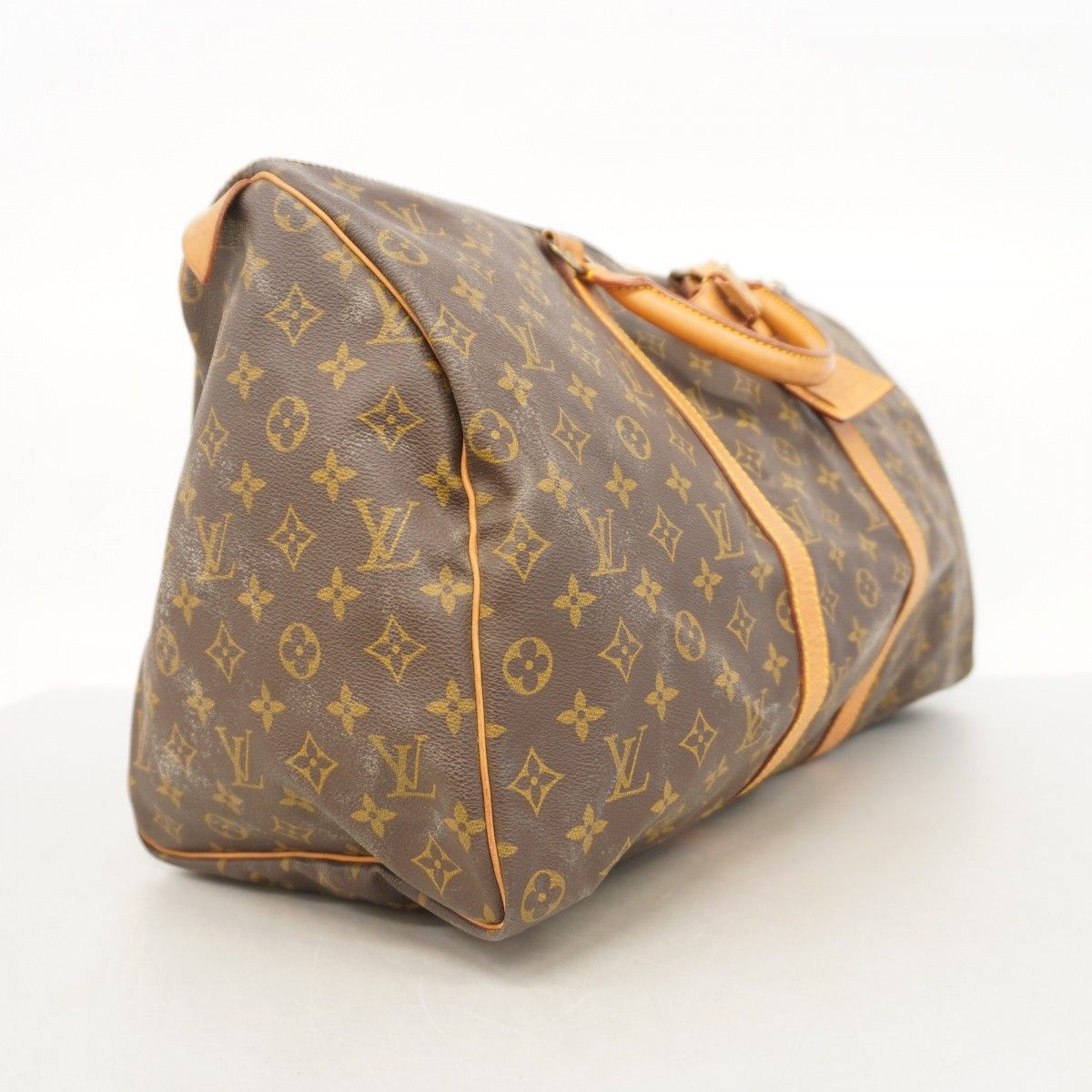 5id5281-h ルイヴィトン ボストンバッグ モノグラム キーポル50 M41426 ブラウン メンズ レディース ユニセックス