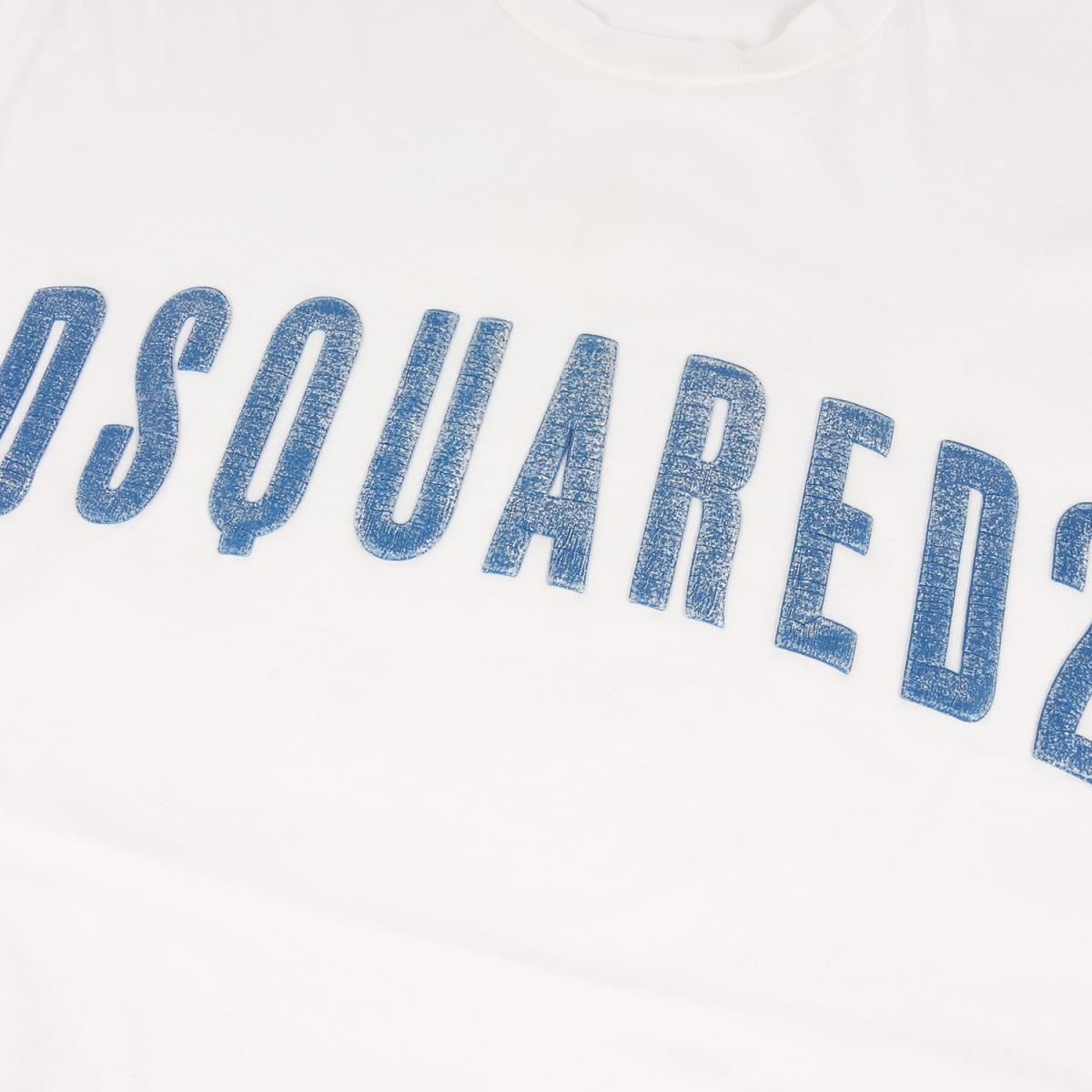 DSQUARED2 ディースクエアード Tシャツ アーチロゴ クルーネックT