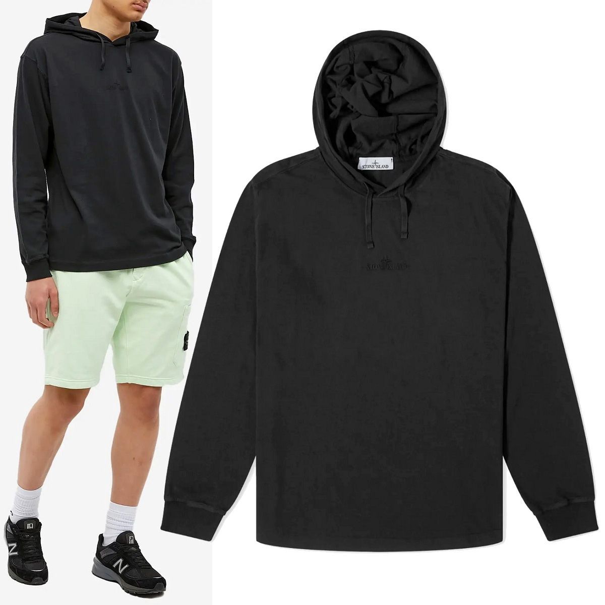 34 STONE ISLAND ストーンアイランド 781520644 V0029 ブラック