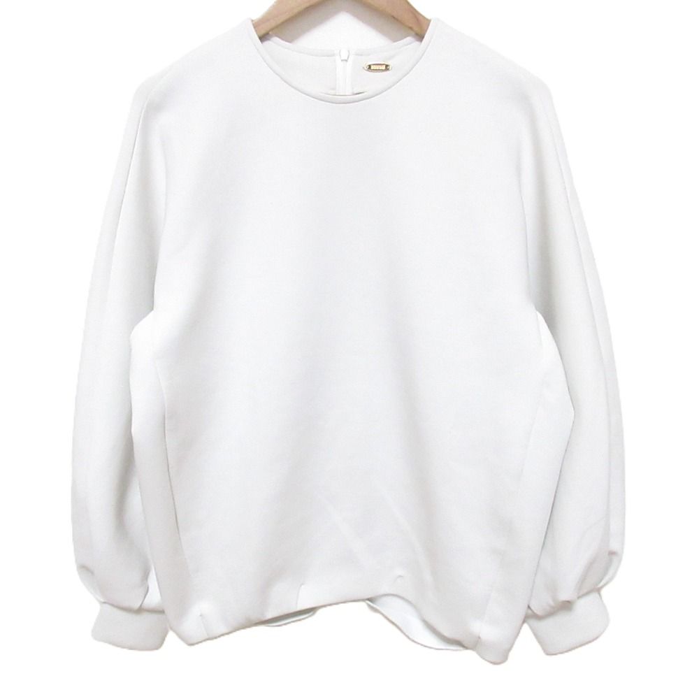 24SS】MUSE dumblefit クルーネックプルオーバー F ホワイト