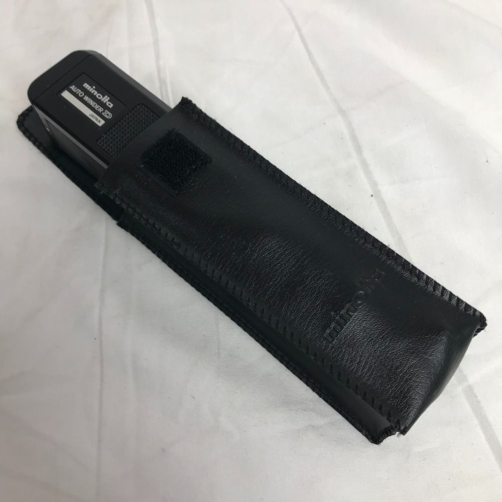 美品♪ミノルタ [ MINOLTA AUTO WINDER D ] 純正ケース付き♪ ミノルタ オートワインダー 動作未確認 日本製 趣味
