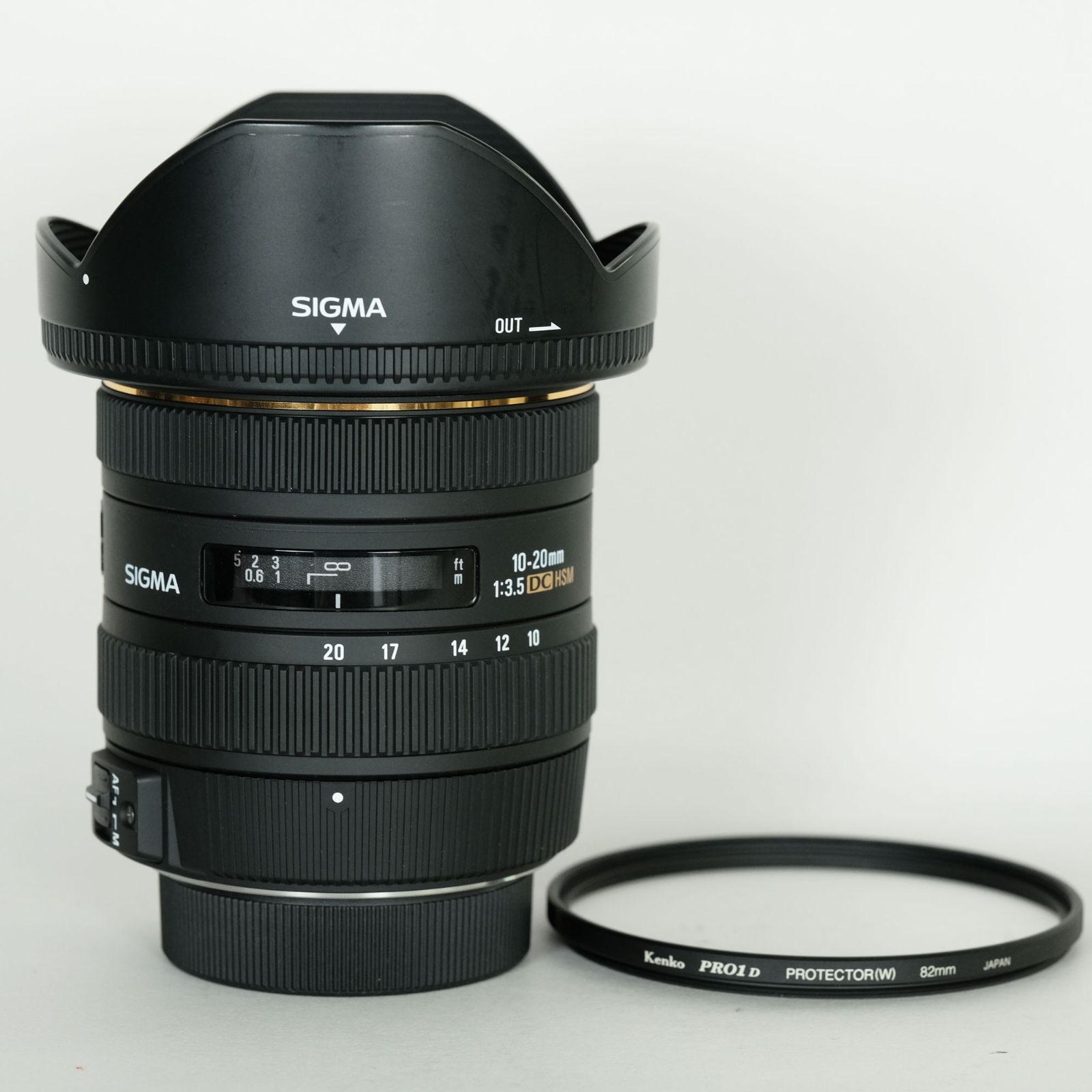 極上備品！ SIGMA シグマ 10-20mm f3.5 EX DC HSM ニコン用 付属品一式