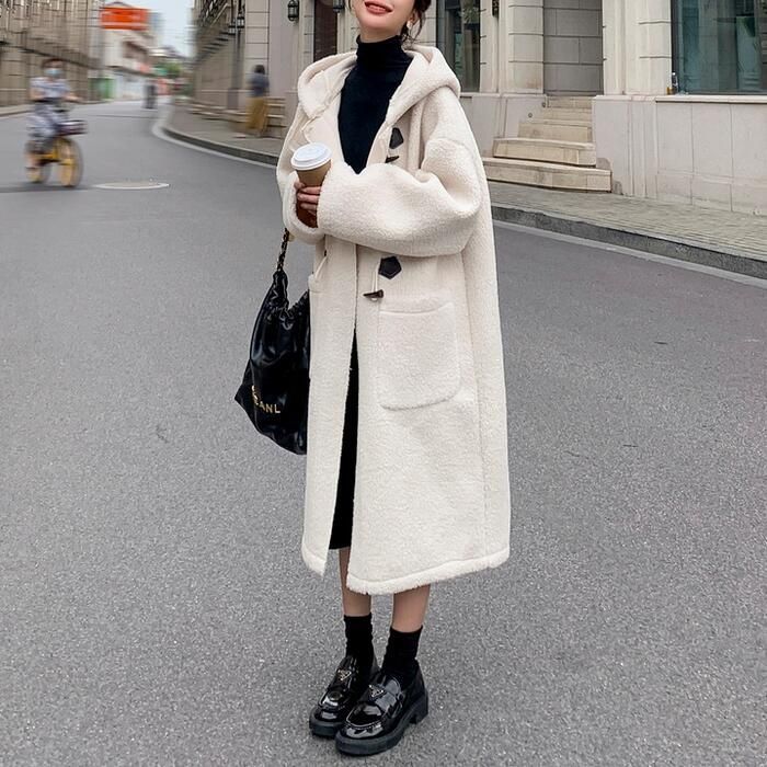 Lois CRAYON ロイスクレヨン ダッフル ロング コート M ロイスクレヨン ダッフルコート Lois CRAYON - ロイスクレヨン