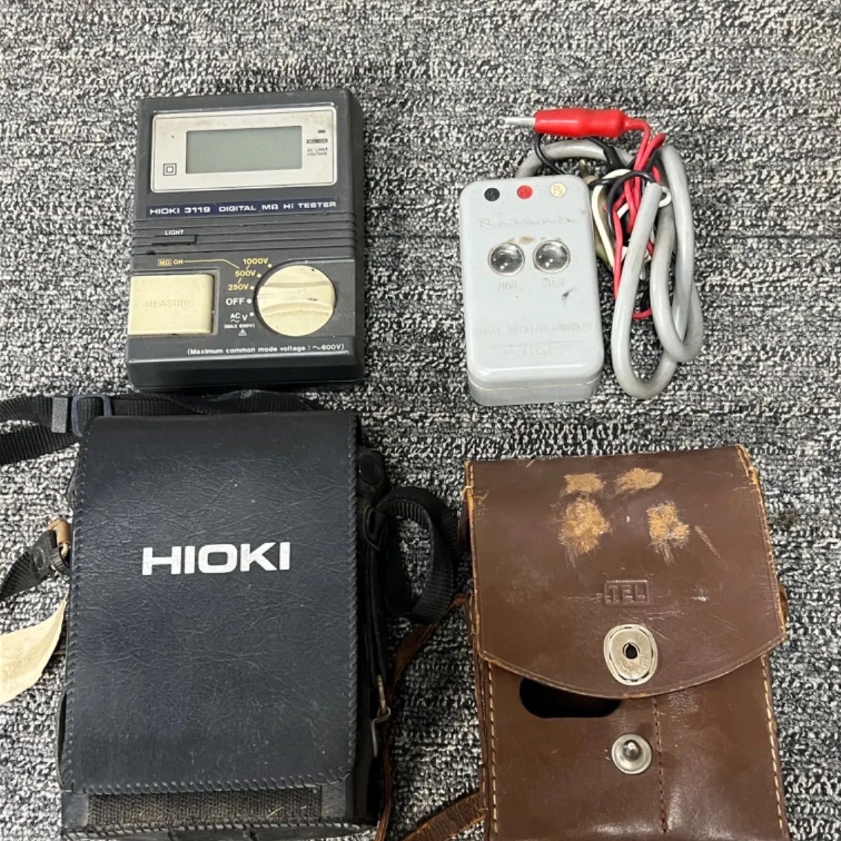 ⭐︎ HIOKI 3119 絶縁抵抗計 セット 中古 DIGITAL MΩ Hi TESTER