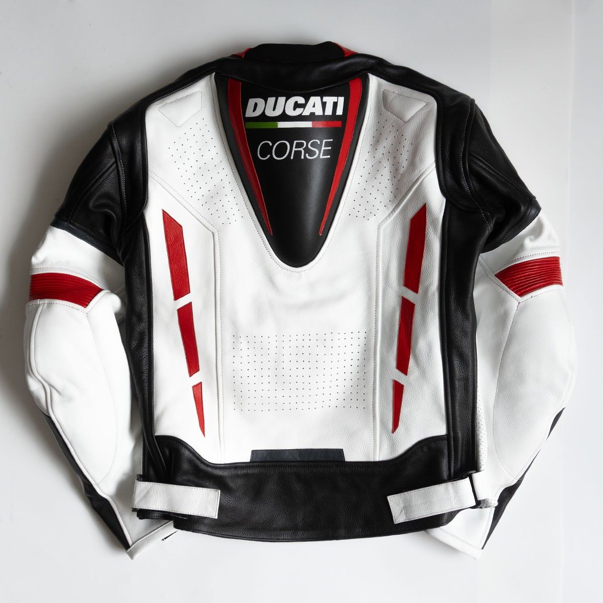 美品】DUCATI by DAINESE【CORSE パンチング レザー ジャケット