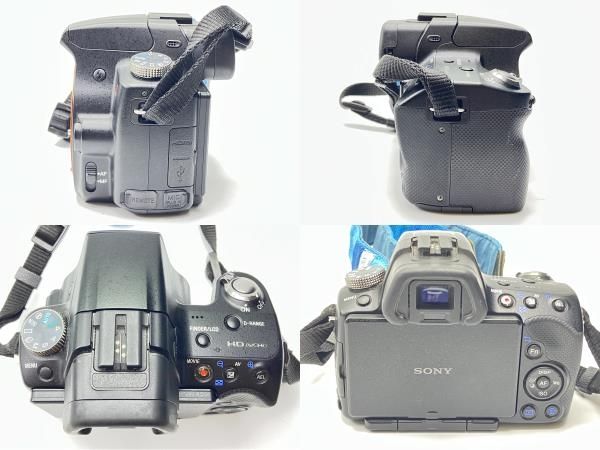 SONY ソニー α33 SLT-A33L ズームレンズキット (DT F3.5-5.6/18-55mm SAM) デジタル一眼レフカメラ 中古  T7757668