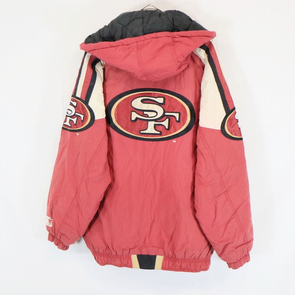 STARTER ナイロンジャケット NFL 49ERS NFL 49ers スターター M