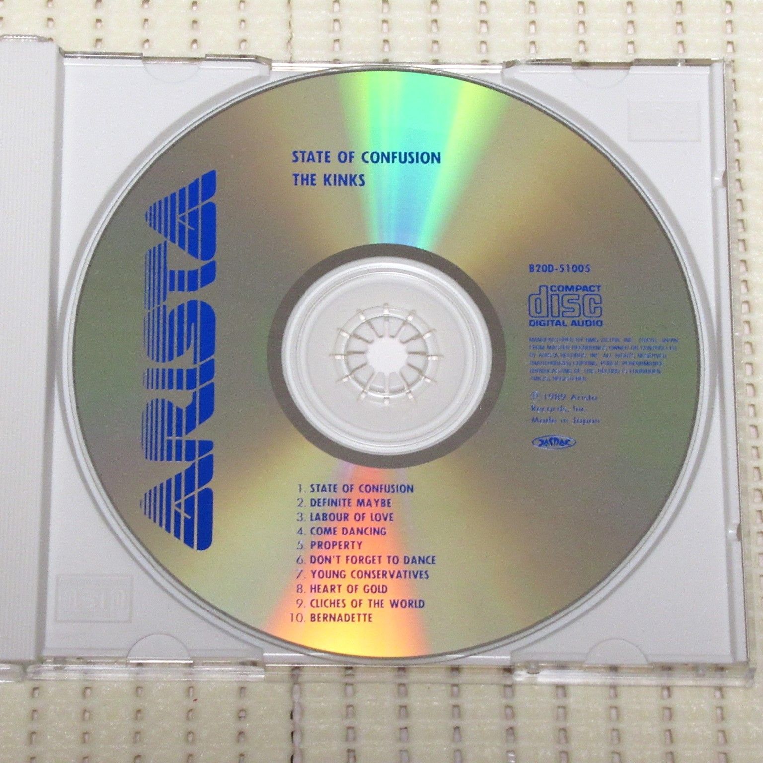 CD キンクス ステイト・オブ・コンフュージョン ～ 夜なき街角 帯付