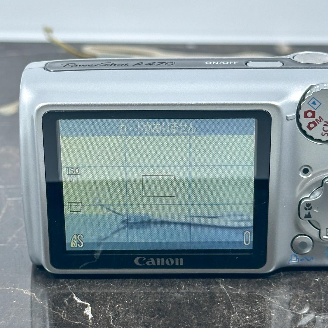 美品】Canon PowerShot A470 単3電池駆動 キャノン パワー