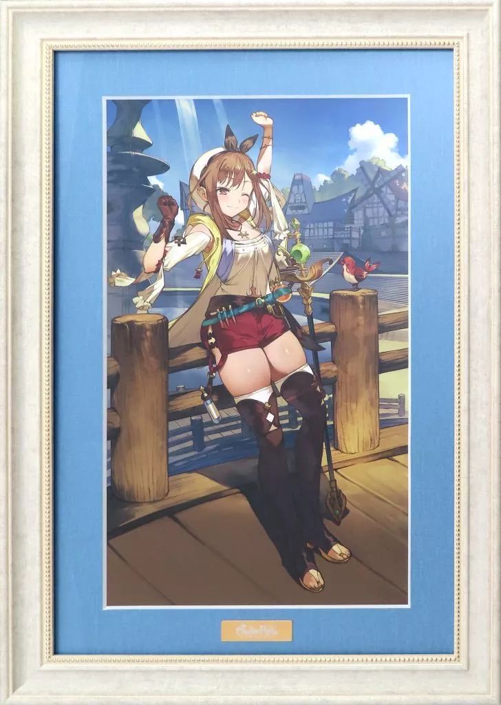 原画イラストボード 付属品付)ライザのアトリエ キャラファイングラフB