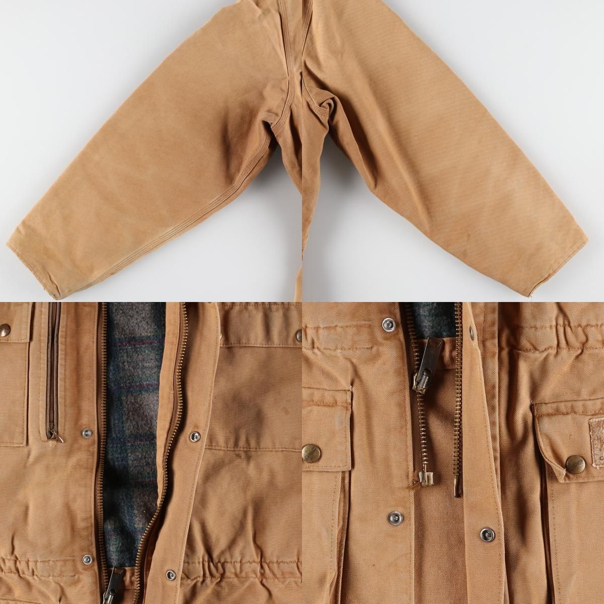 675cm肩幅80年代~ カーハート Carhartt ダック ハンティングジャケット メンズXXL ヴィンテージ /eaa408743