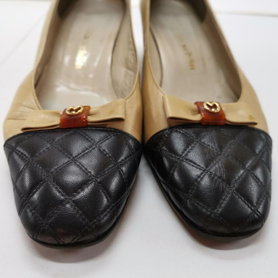ミラショーン mila schon パンプス 6 1/2(JP 23cm～23.5cm) からし色 