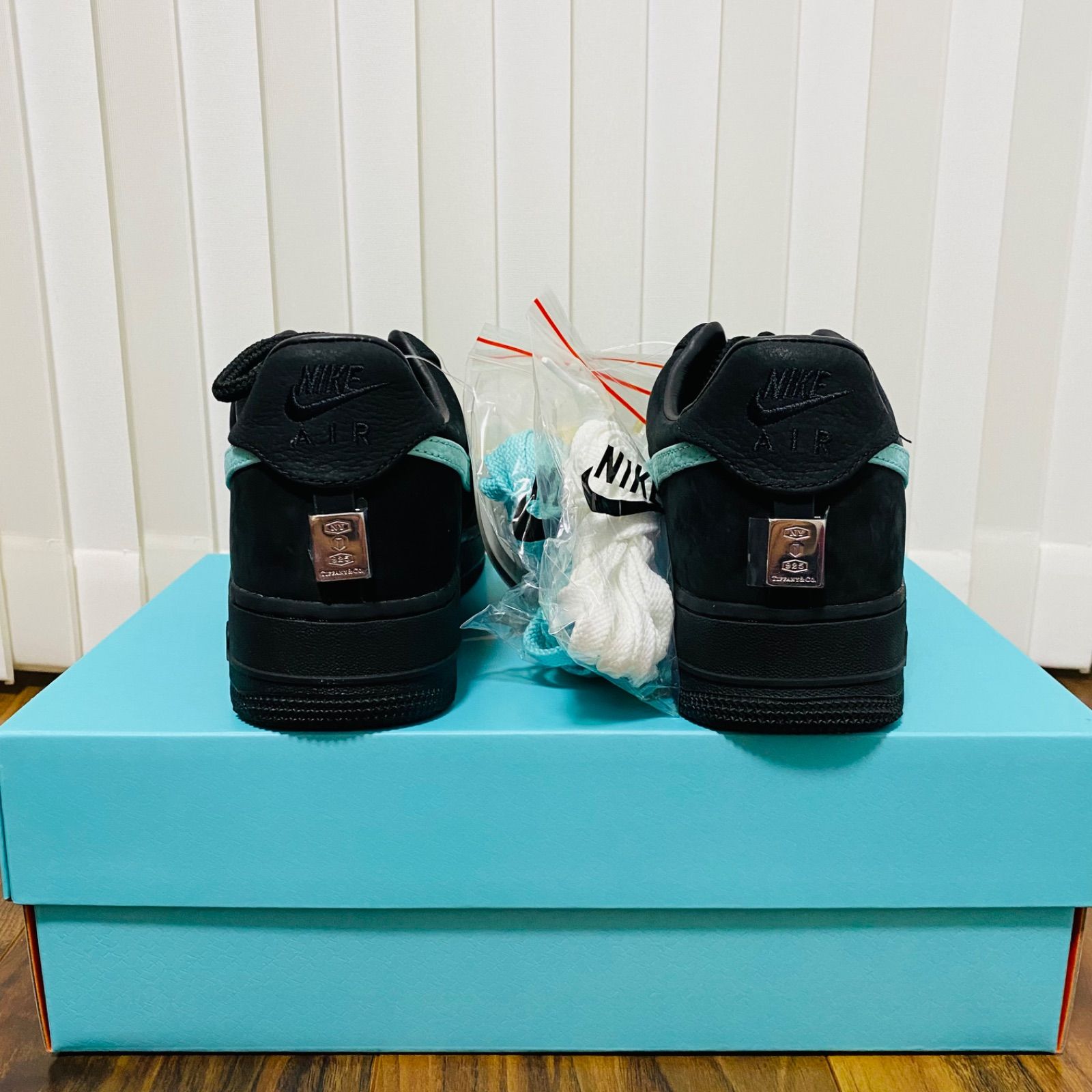 TIFFANY＆CO. × AIR FORCE 1 LOW 1837 ティファニー ナイキ NIKE エア フォース 1 24.5cm US6.5  新品未使用 US6 24cm - メルカリ