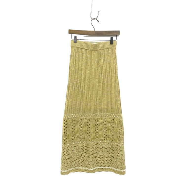 Mame Kurogouchi マメクロゴウチ Floral Watermark Knitted